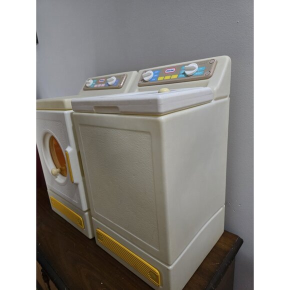 Little Tikes Washer Dryer Iron Child Size Toddler Vintage- Rare-Read Description - Picture 16 of 16